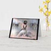 Swan Lake Karte (Gelbe Blume)