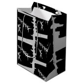 Swan Lake Mittlere Geschenktüte (Vorderseite Schrägansicht)