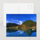 Swan Lake Mountains Postkarte (Vorne/Hinten)