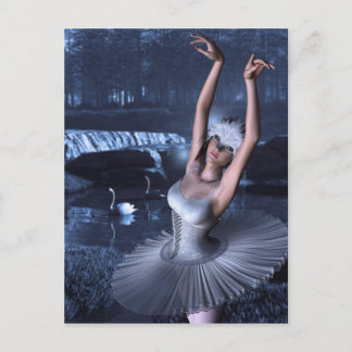 Swan Lake - Odette und Swans Postkarte