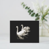 Swan Lake Postcard Postkarte (Stehend Vorderseite)