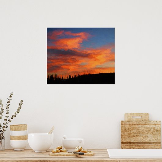 Swan Lake Poster (Küche)