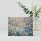 Swan Lake Postkarte (Stehend Vorderseite)