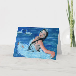 Swan Lake Princess Card Karte