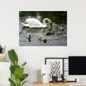 Swan Lake - Print Poster (Heimbüro)