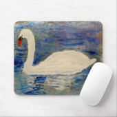 Swan Lake Reflections Mousepad (Mit Mouse)