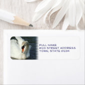 Swan Lake Return Address Label (Insitu)