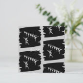 Swan Lake Save The Date (Stehend Vorderseite)