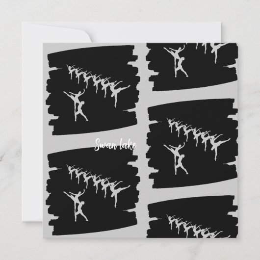 Swan Lake Save The Date (Vorderseite)