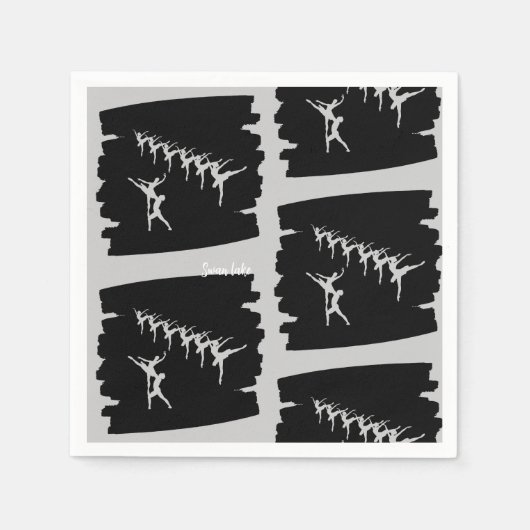 Swan Lake Serviette (Vorderseite)