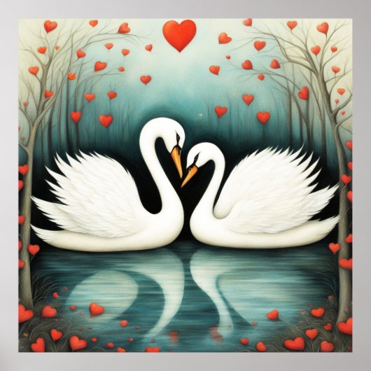 Swan Liebe 2 Poster (Vorne)