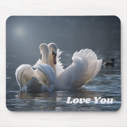 Swan-Liebe- Mousepad (Vorne)