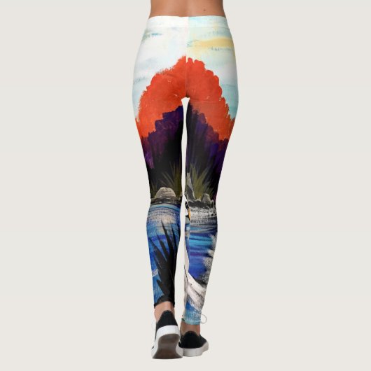 Swan Life Leggings (Rückseite)