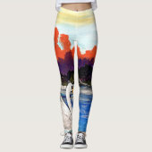 Swan Life Leggings (Vorderseite)