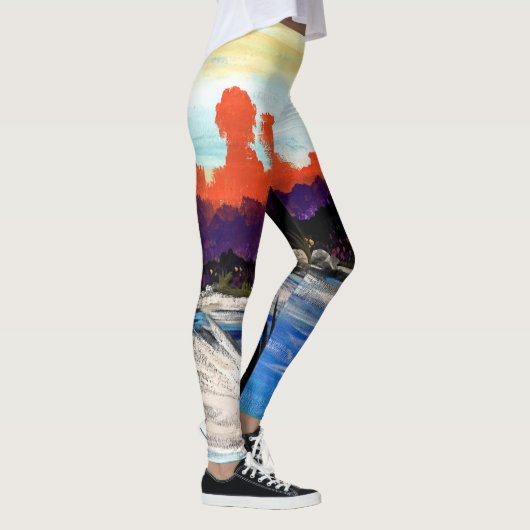 Swan Life Leggings (Rechts)
