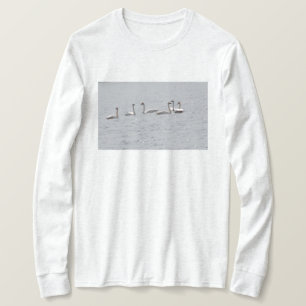 Swan Long Sleeved T - Shirt