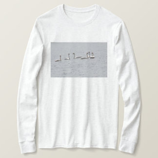 Swan Long Sleeved T - Shirt
