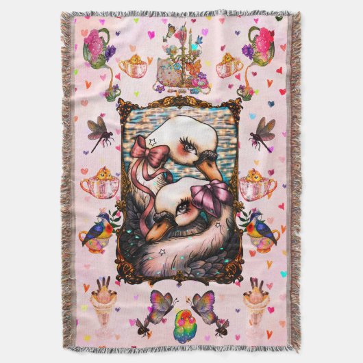 Swan lovers decke (Vorderseite Vertikal)