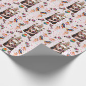 Swan Lovers Geschenkpapier (Ecke)