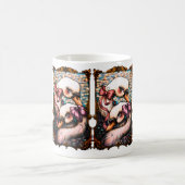 Swan Lovers  Kaffeetasse (Mittel)