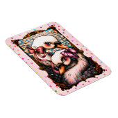 Swan lovers magnet (Rechte Seite)