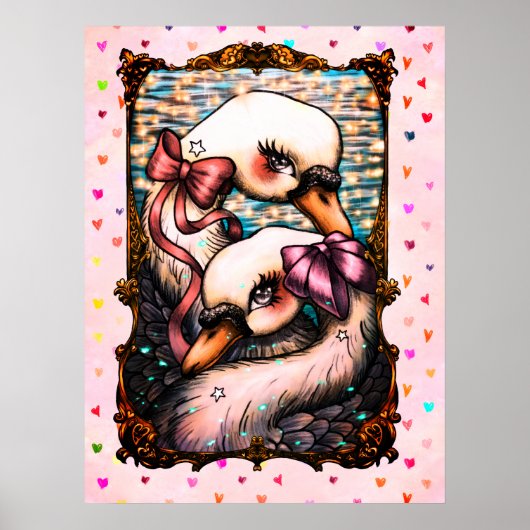 Swan Lovers  Poster (Vorne)