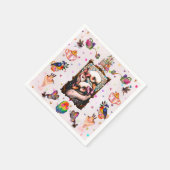 Swan Lovers Serviette (Ecke)