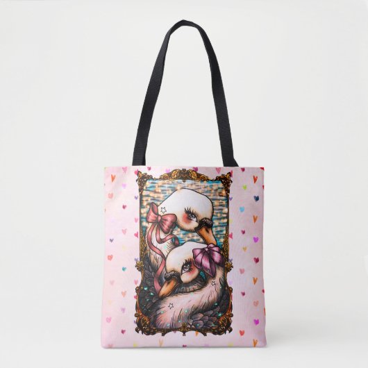 Swan lovers tasche (Vorderseite)