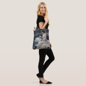 Swan Maiden Winter Lake Romance Fantasy Art Tasche (Am Model)