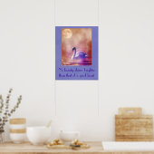 Swan mit Schönheitsangebot Poster (Küche)