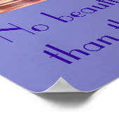 Swan mit Schönheitsangebot Poster (Ecke)