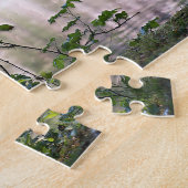 Swan mit Wings Spread Puzzle (Seite)