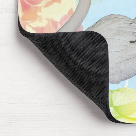Swan Mouse Pad! Mousepad (Ecke)