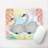 Swan Mouse Pad! Mousepad (Mit Mouse)