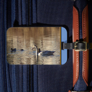 Swan n Ducks Luggage Tag Gepäckanhänger