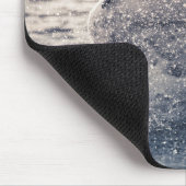 Swan Nature Foto Mousepad (Ecke)