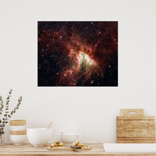 Swan Nebula Poster (Küche)