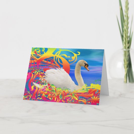 Swan Nest Karte (Vorderseite)