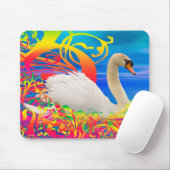 Swan Nest Mouse Mat Mousepad (Mit Mouse)