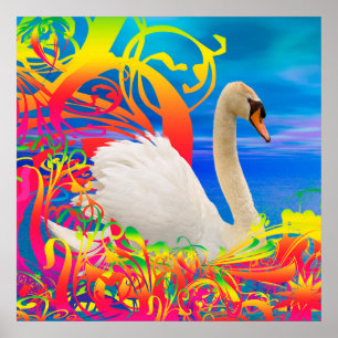 Swan Nest Poster
