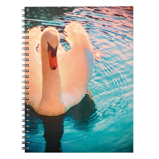 Swan Notebook Notizblock (Vorderseite)