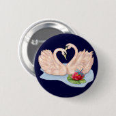 Swan Pair Button (Vorne & Hinten)