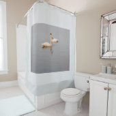 Swan Pair Duschvorhang (Beispiel)