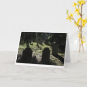 Swan Point Cemetery Greeting Card Karte (Gelbe Blume)