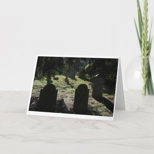 Swan Point Cemetery Greeting Card Karte (Vorderseite)