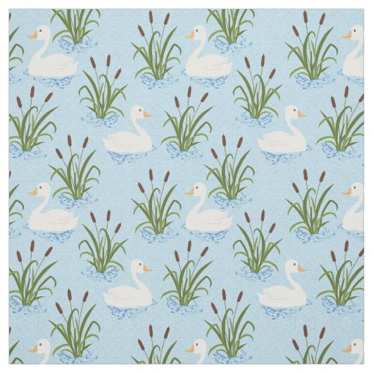 Swan Pond Pattern Stoff (Muster)