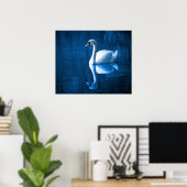Swan Poster (Heimbüro)