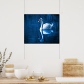 Swan Poster (Küche)