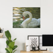 Swan-Poster Poster (Heimbüro)