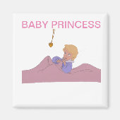 Swan Princess Baby Magnet (Vorne)